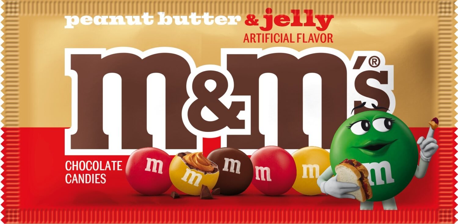 M&M  JELLY SINGLES